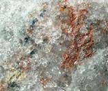 Mineral Specimens: Svanbergite, Rutile, Scorzalite, Lazulite, Kyanite from Horrsjberg, Vrmland, Sweden