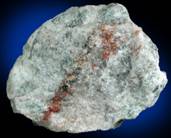 Mineral Specimens: Svanbergite, Rutile, Scorzalite, Lazulite, Kyanite from Horrsjberg, Vrmland, Sweden